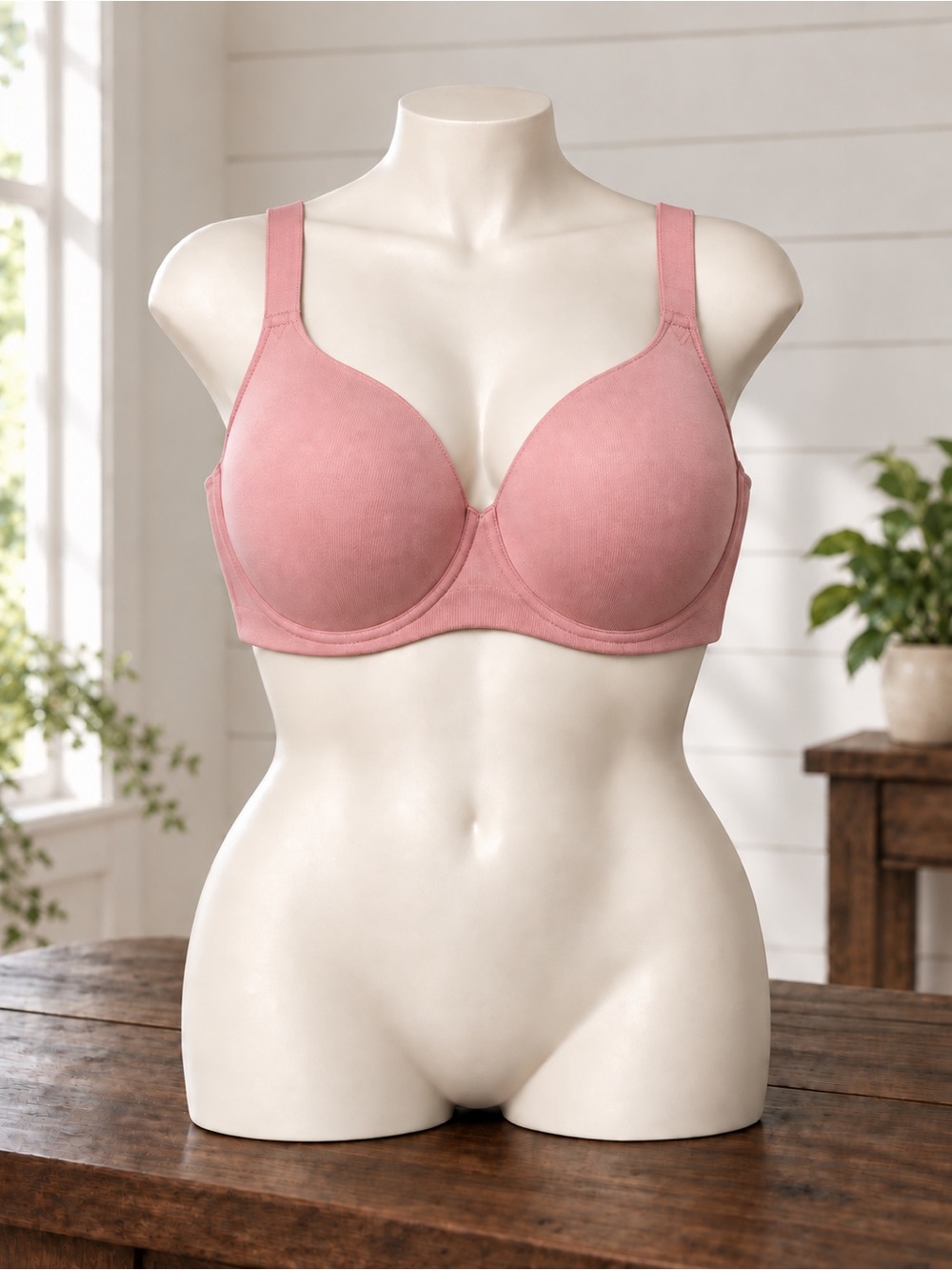 Danskin Pink Bra Size 42D Like New